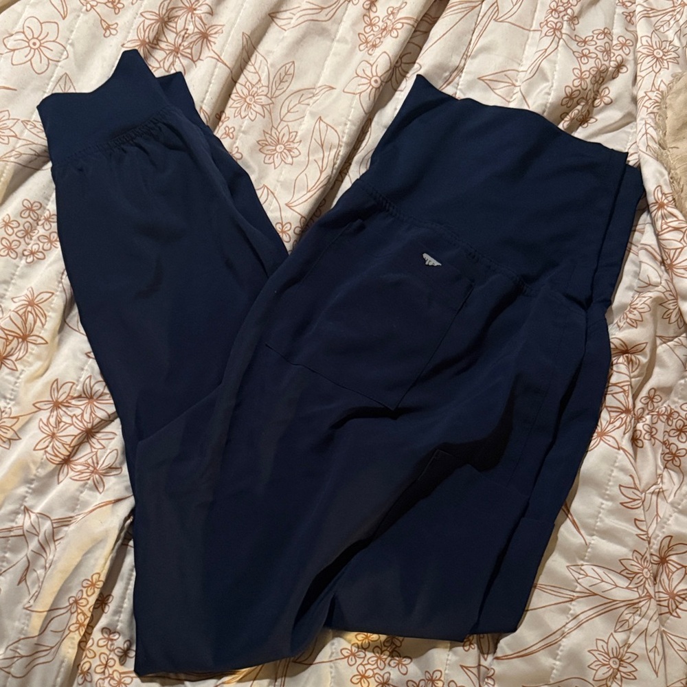 Maternity scrub pants Navy joggers
